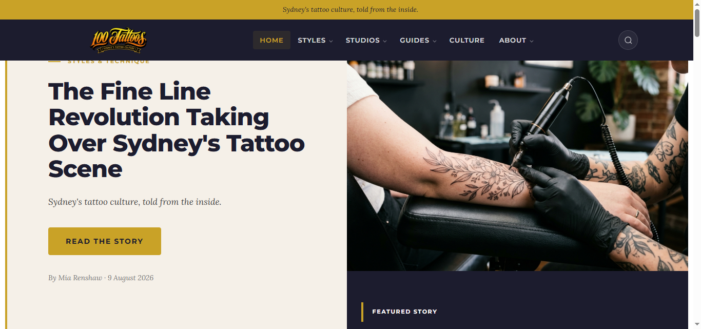 100 Tattoos Showcase