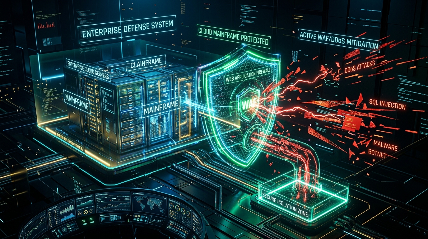 Cloudflare Enterprise WAF DDoS Mitigation and Cyber Shield