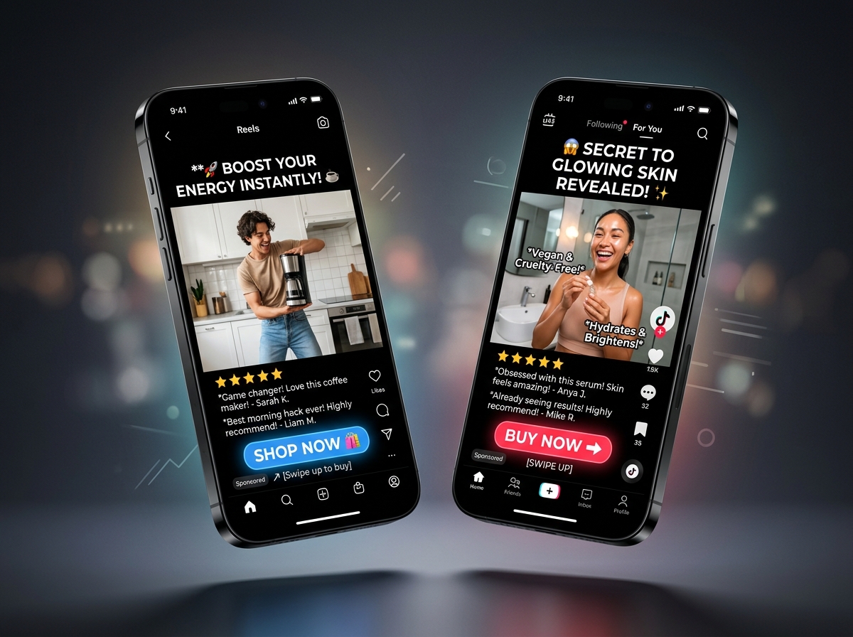 High-Converting Mobile Video Ad Creatives for Reels and TikTok