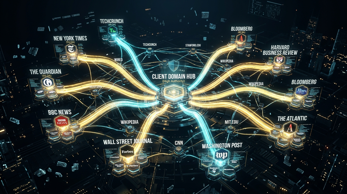 High-Authority Editorial Digital PR Backlink Network