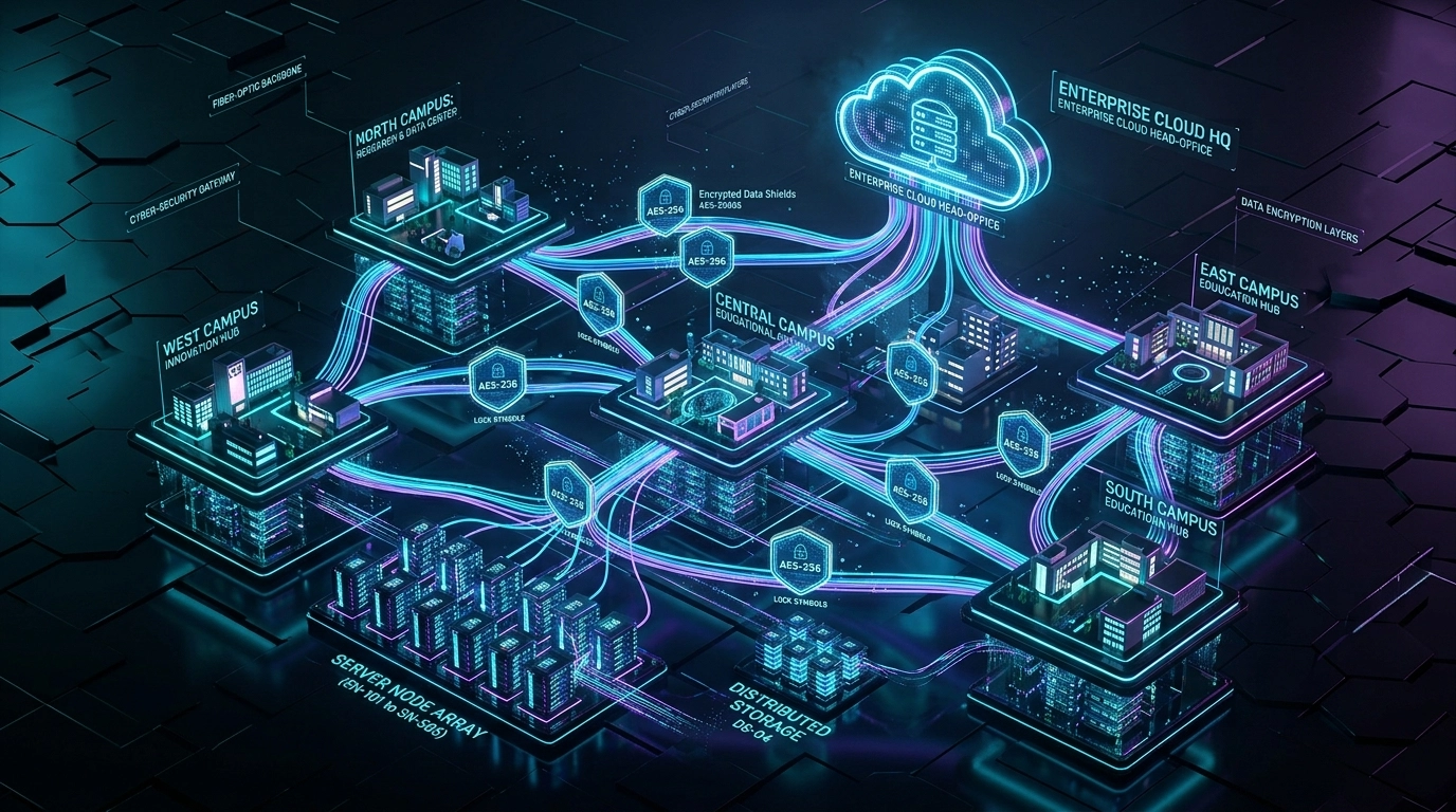 Pixels Craft Enterprise Cloud Security and Multi-Branch Infrastructure