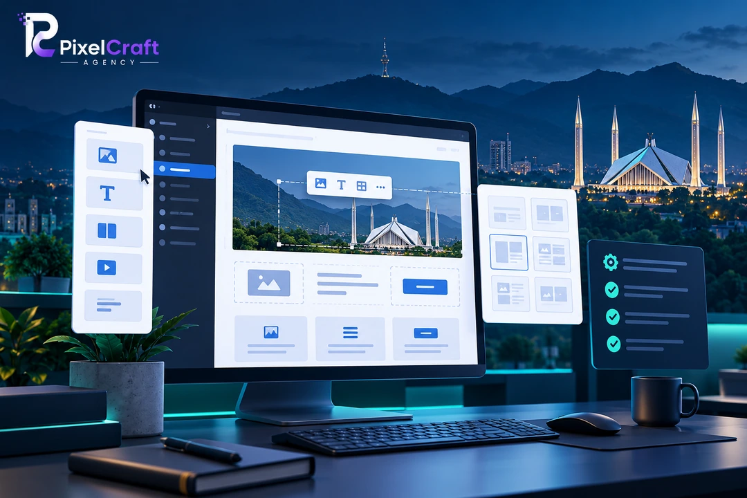 WordPress Developer for Islamabad Projects project planning illustration
